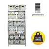 KD Polica metal-medijapan 180x75x45cm 5X100kg