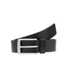 Black Mens Leather Belt Jack & Jones Stockholm