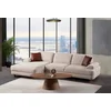 ATELIER DEL SOFA Ugaona sofa-krevet Nice L Corner Left Cream (560ARE4166)
