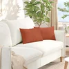 Jastučići za sofu 2 pcs Crvena narančasta 50 x 30 cm