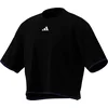 ADIDAS PERFORMANCE Funkcionalna majica črna/bela
