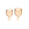 Menstrualne čašice Feel Secure Menstrual Cup Orange