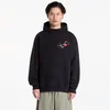Mikina Jordan Pullover Hoodie Black/ University Red XXL