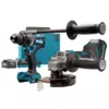 Makita Akumulatorska bušilica – odvrtač DF001G + ugaona brusilica GA005G, 40V, 2×4,0 Ah DK0124G201