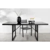 Venture Design Jedilna miza Dallas 77x193x90 cm črna