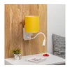 Brilagi -LED Fleksibilna zidna lampa NUBILA 1xE27/25W/230V + LED/3W bela/žuta