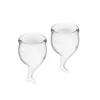 Menstrualne čašice Feel Secure Menstrual Cup Clear