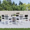 Set jastučića za nisku stolicu 6 pcs Melange crna