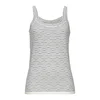 VIVANCE Top z naramnicami kremna/dimno modra