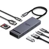 slomart UGREEN Revodok Pro 108 USB C Hub - HDMI 4K@60Hz, USB 3.2 10Gbps, SD/TF čitalnik, PD 100W za MacBook, Surface, iPad Pro in več.