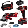 EINHELL TE-TK 18 Li Kit (CD+AG) set aku busilica i brusilica