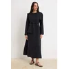 Trendyol Modest Ženska haljina Tctss26Eb00031, Crna