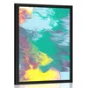 Plakat abstrakcija v pastelnih barvah - 60x90 no frame