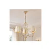 Brilagi - Luster na lancu SONIA 3xE27/15W/230V prečnik 64 cm krem/patina