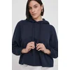 Pulover Pepe Jeans ženska, mornarsko modra barva, s kapuco