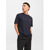 Jack & Jones Majica Star 12234746 Mornarsko modra Relaxed Fit
