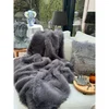 Lolita Sofa Šal 200x150 - Antracit