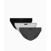 Mens cotton briefs ATLANTIC Mini 3Pack - black, gray melange, graphite