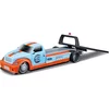 Maisto Flatbed - 2019 Ford GT Heritage Edition, svetlo modra, 1:64