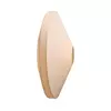 Halo Design 745104 - Zidno svetlo PARIS 1xE27/40W/230V O40 cm bela/mesing/hrast