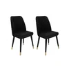 Hanah Home Hugo 366 V2 Stolice, Crne