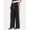 Elisabetta Franchi Pletene hlače KP-75S-66E2-V440 Črna Regular Fit