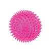 Zolux Igrača za pse BALL SPIKE TPR POP 13cm z bodicami roza