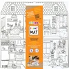 shumee Strigo Funny mat bela. Sweet Home 40x40cm