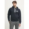 Bombažen pulover Tommy Hilfiger moški, mornarsko modra barva, s kapuco, MW0MW37462