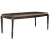 Casa Padrino luxury baroque dining table dark brown/gold 215 cm - Baroque Furniture
