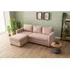 ATELIER DEL SOFA Ugaona sofa-krevet Kado Mink