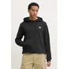 Bombažen pulover adidas Originals Essential moški, črna barva, s kapuco, JD2404