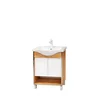 Ceramica Lux Komoda za kupatilo Tara Hrast 55 Standard