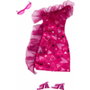 Mattel Barbie: Modni komplet - Roza obleka s srci (HRH36)