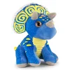 Dinozaver triceratops moder plišasta igrača 27cm