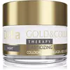 GOLD&COLLAGEN THERAPY Noćna krema za lice - sa vitaminom E, Kolagenom i Ekstratom crvene deteline 50ml | Delia Cosmetics | Kozmo