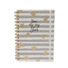 Be Cool notes sa zvezdicama sivi A5