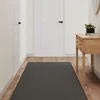Greatstore Tekač v videzu sisala antracit 80x250 cm