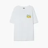 Cropp - Bela majica s printom - white