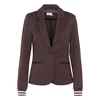 Kaffe Blazer Kinnie čokolada/bela