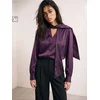Sinsay - Bluza sa dekorativnim vezanjem - maroon