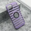 Futrola LINES LOGO CUT za iPhone 15 (6.1) ljubicasta