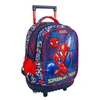 DIAKAKIS Ruksak SPIDERMAN sa točkićima 34x20x44cm 3 zipa 508339