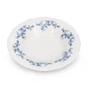 Bel/moder jušni porcelanast krožnik o 23,5 cm Retro – BonBistro