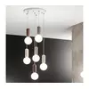 Ondaluce - Luster na sajli ROCK 6xG9/7W/230V, O 35 cm beton/smeđa/siva/bela