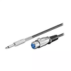 Kabl 6.3 MO M - XLR F 6m