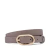 Pas Calvin Klein Buckle Suede Belt 20Mm LV04F7110G Siva