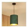 Brilagi - Luster na sajli BOSTON ROLLER 1xE27/15W/230V O 21 cm zelena/zlatna