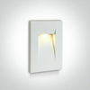 UGRADBENA SVJETILJKA LED/3,6W/3000K/100lm/53°/240V IP65 BIJELA