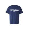 Pepe Jeans Majica temno modra/bela